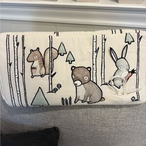 Crate and Barrel Woodland Animals Baby Tummy Time Toy